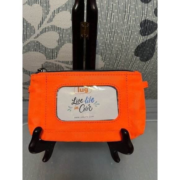 LUG NWT Metro XL ID Pouch w RFID- Coral - Picture 2 of 4